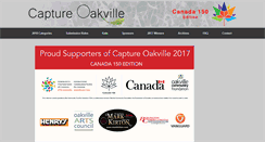 Desktop Screenshot of captureoakville.com