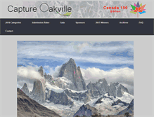 Tablet Screenshot of captureoakville.com
